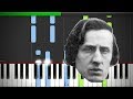 Chopin Fantasie Impromptu  Op 66 Piano EASY Cover Midi Man vs Bee Netflix