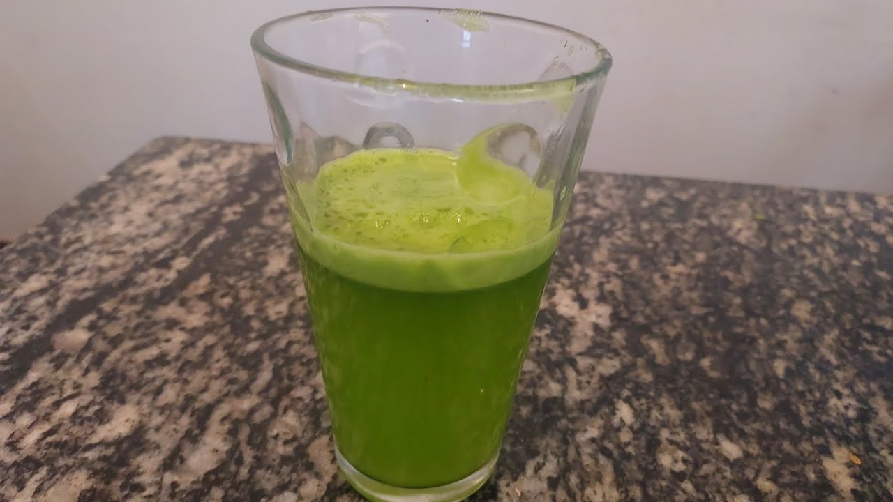 SUCO VERDE PARA LIMPAR O RINS E O FIGADO!