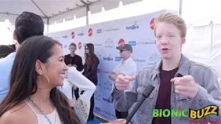 Cody Veith Interview at Party on The Pier video