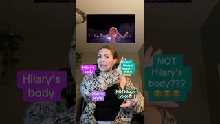 That&#39;s NOT Hillary Duff&#39;s body or voice in This is What Dreams Are Made of 😭 #lizziemcguire