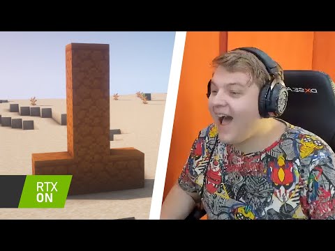 FIVE IN SHOCK FROM MINECRAFT WITH RTX