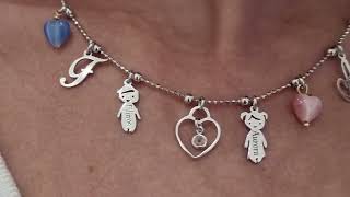 Gioielli per la mamma - Collana con Bambini Personalizzati - D'Amico La Valle gioielli