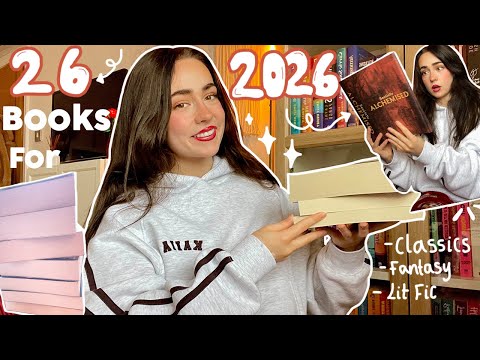 26 BOOKS ON MY 2026 TBR!📚✨