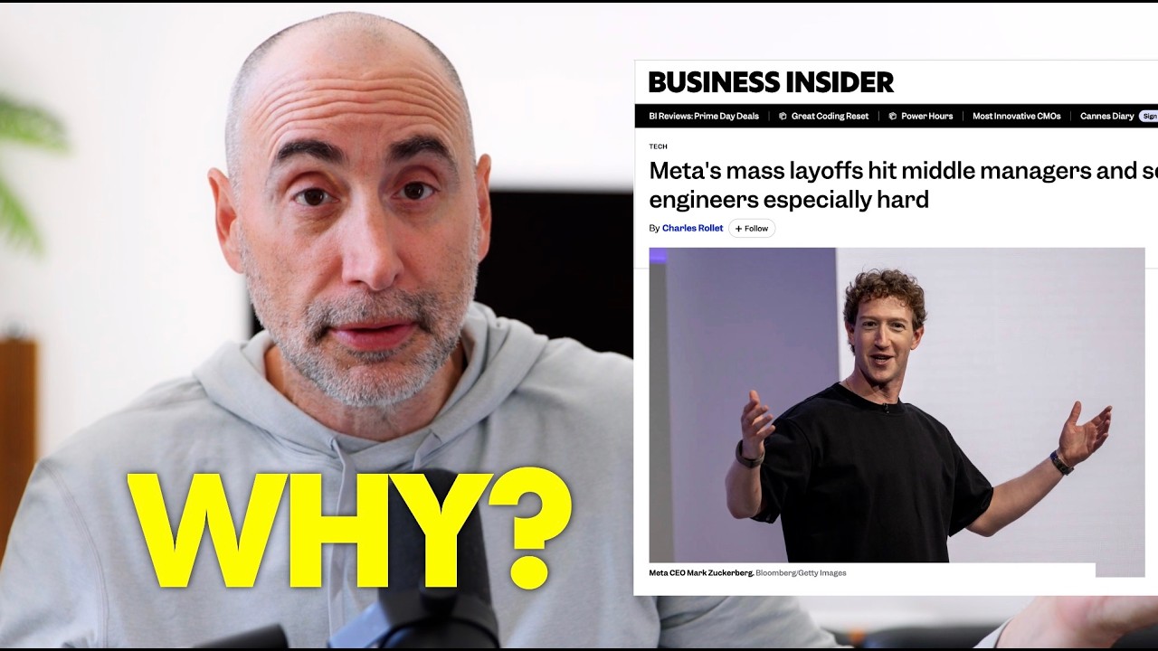 Meta Fires 10% of Workforce - but the reason in not what you think.