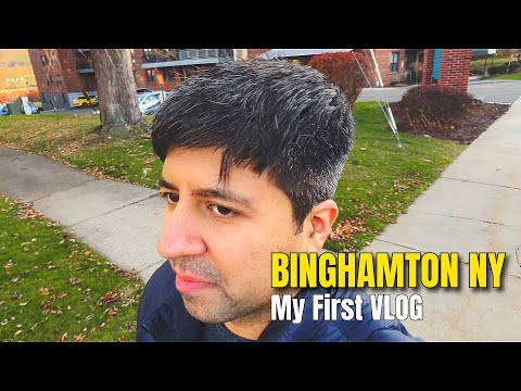 Binghamton Evening Walk Fresh Haircut Vibes 🚶🏻‍♀️😊 | 4K | iPhone 17 Pro Max
