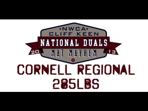 285 lbs.- 2013 NWCA Cliff Keen National Duals Regional Final - Nebraska (NEB) vs. Cornell (CORN)