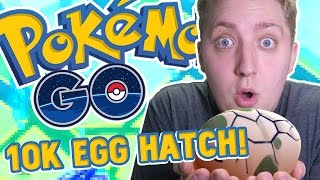 Pokemon GO Gameplay - 10KM EGG HATCH + EVOLVING LOTS!!
