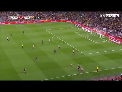 Messi Incredible Goal vs Athletic Bilbao   English Commentary