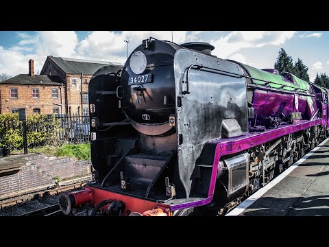 SR 21C127 / BR 34027 Taw Valley. Severn Valley  Railway 29/10/22