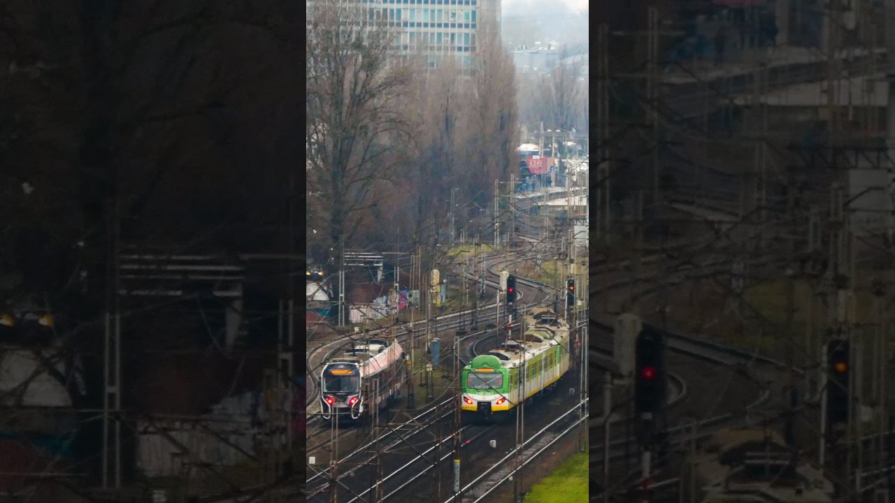 Trains on Warsaw West Station #trains #railway #trainspotting #pociągi #kolej