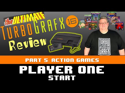 The Ultimate Turbografx 16 Review - Part 5 - Action Games