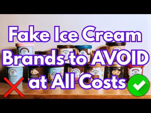 15 Ice Cream Brands to AVOID at All Costs (And How to Spot Real Ice Cream)