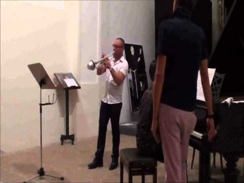Concerto per Tromba  A. Arutiunian  Francesco Marconi Tromba Marco Marconi Piano.avi