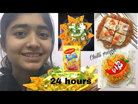 I only ate Maggi for 24 Hours challenge