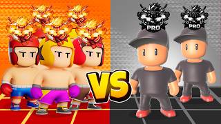 Download lagu Can 5 Champions Beat 2 Pros in Stumble Guys? mp3 Download lagu Can 5 Champions Beat 2 Pros in Stumble Guys? mp3