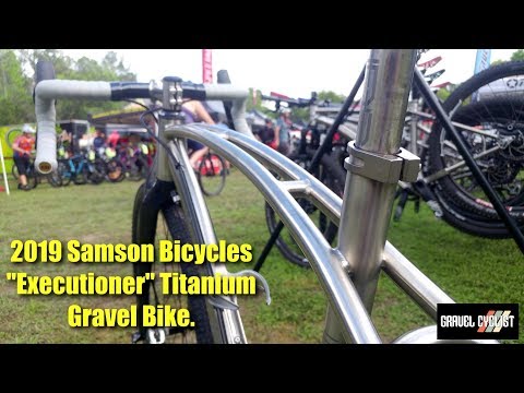 Curvy Titanium: Samson Bicycles "Executioner" Gravel Bike