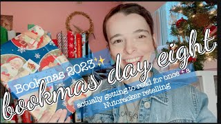 Bookmas Day 8 Bookmas 2023 Actually Getting To Read For Once A