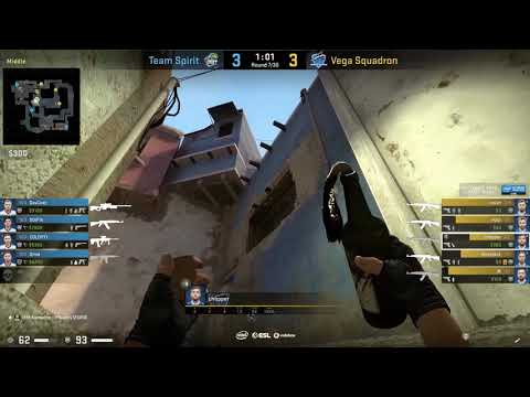 IEM Katowice 2019 CS:GO | Challengers Stage Round 2 Lower Match 1 | Team Spirit vs. Vega Squadron