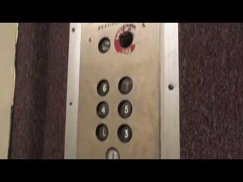 Vintage K&H replaced by Westinghouse main elevator- Frontenac Apartments - Shadyside, Pittsburgh, PA