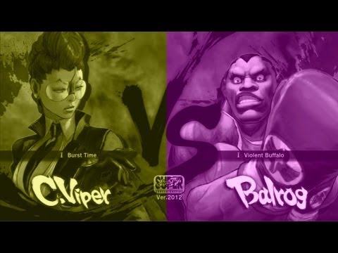 T3D-Kusanagi(C. Viper) VS BonimcontroBR(Balrog) SSF4 AE 2012 Xbox Live