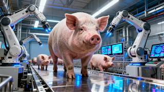 A Look Inside the Most High-Tech Animal Farming Plant on Earth