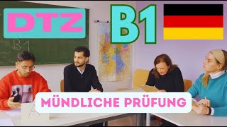 B1 DTZ Mündliche Prüfung - vom Anfang zum Ende