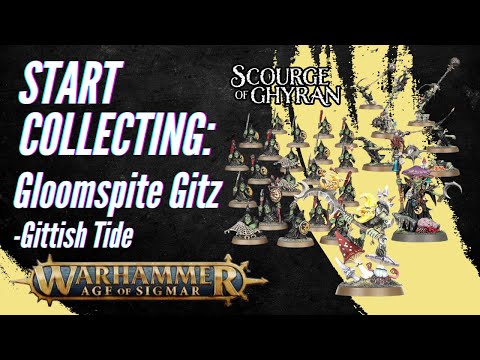 Start Collecting Warhammer Age of Sigmar: Gloomspite Gitz - Gittish Tide