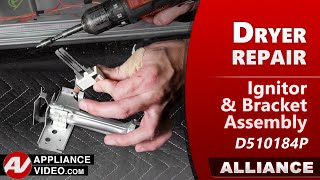 Dryer Will Not Heat but Still Tumbles - Igniter and Bracket Repair & Diagnostic