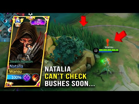 NATALIA WARNING SIGN WILL BE REMOVE SOON (revamp natalia) | NATALIA BEST BUILD 2023 | MLBB