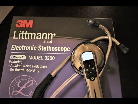 3m littmann electronic stethoscope model 3200