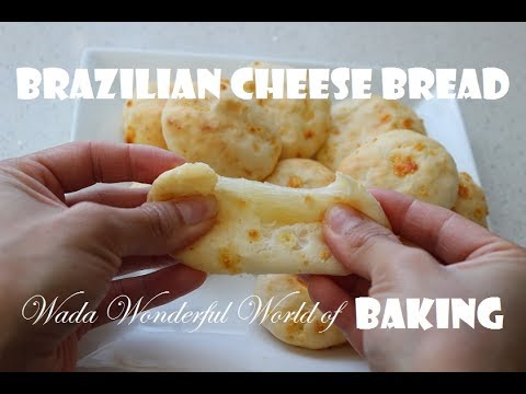 Brazilian cheese bread/Gluten free/ Pão de queijo/ Monica Wada/ Wada Wonderful World of Baking