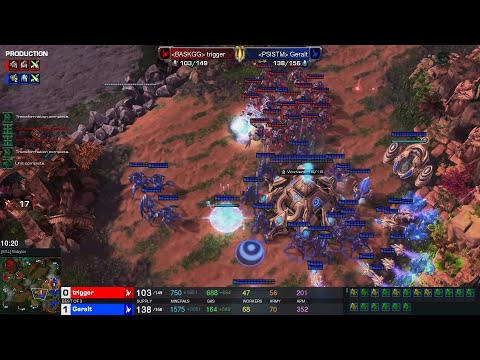 Starcraft II HomeStory Cup XXIII 2023 Jun30 Geralt(P) v trigger(P) Game 1 MAPS - [ESL] Babylon