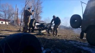 Ukrainian Artillerymen Receive Accurate Counter Battery Fire