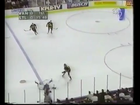 1995 Stanley Cup Playoffs Round 1 Game 7 Vancouver Canucks at St Louis Blues