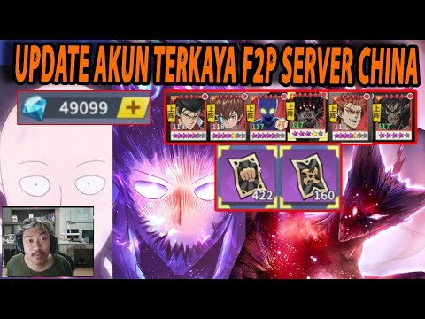 🔥🔥AKUN F2P TERKAYA DI SERVER SIMPLIFIED [6SSR+ & 400 BLACK TICKET] - ONE PUNCH MAN:The Strongest