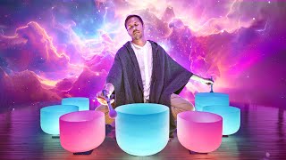Sound Bath for Pain Management & Relief for Suffering  |  Calming 432Hz Crystal Singing Bowls