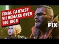 Final Fantasy VII Remake Install Size Is 100 Gigs - IGN Daily Fix