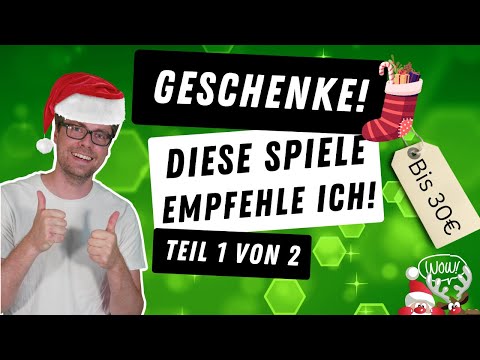 TOP 13 Gesellschaftsspiele zu Weihnachten bis 30 Euro 🎁 🎄