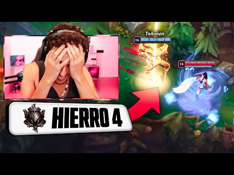 Tuvimos que jugar con un Hierro 4...
