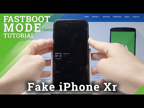 How to Enable Fastboot Mode in iPhone Xr Clone - Fastboot in Fake iPhone