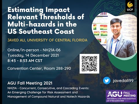 AGU2021 - Estimating Impact Relevant Thresholds of Multi-hazards in the U.S. Southeast Coast