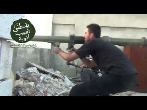 استهداف قوات النظام في مكتب رئيس الدفاع المدني من قبل لواء فسطاط المسلمين في العباسيين في محافظة دمشق