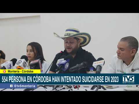 554 persona en Córdoba han intentado suicidarse en 2023