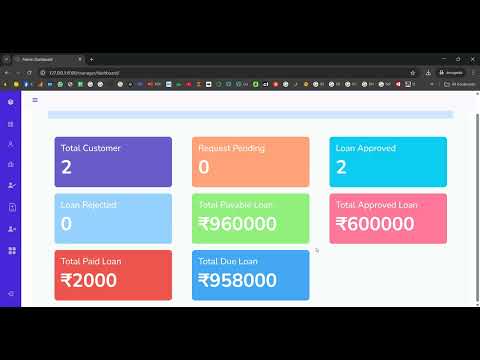 Online loan Management System in Django Python