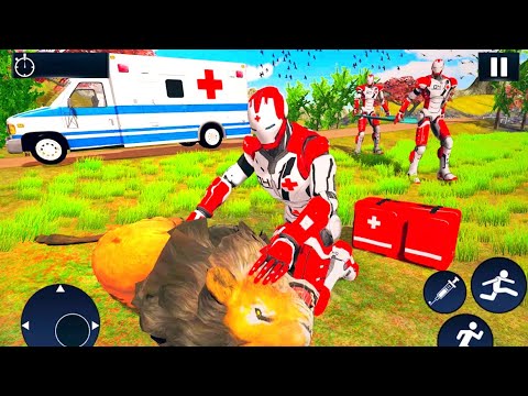 Doctor Robot Emergency Animal Rescue Fighter Game Android Gameplay