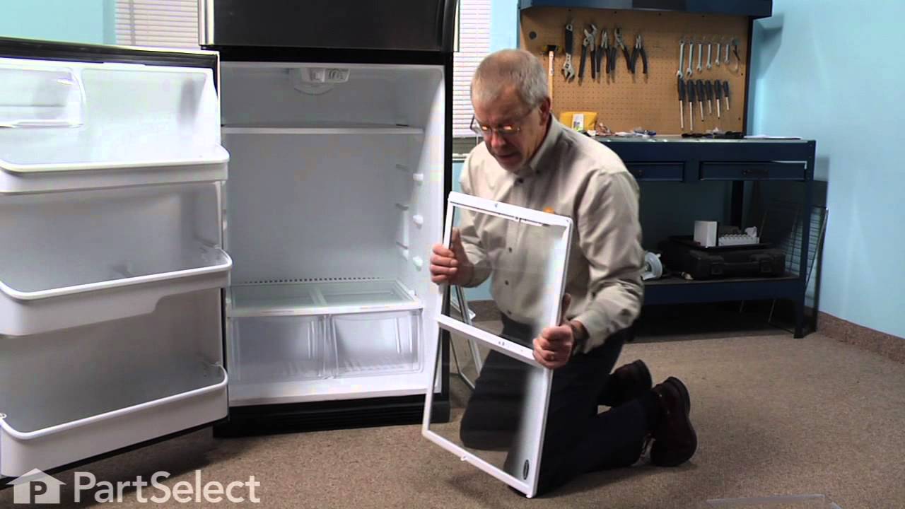 Replacing your Frigidaire Refrigerator Refrigerator Shelf (Spill Safe) - White