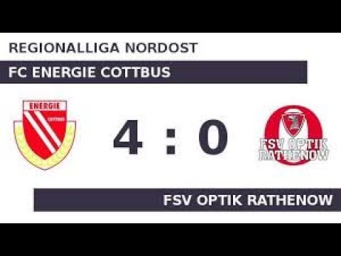 29.2.20 - Energie Cottbus 4:0 Optik Rathenow - Endlich erste Sieg