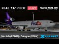 Rotate MD11 Cargo Ops | Munich – Cologne | X-Plane 12
