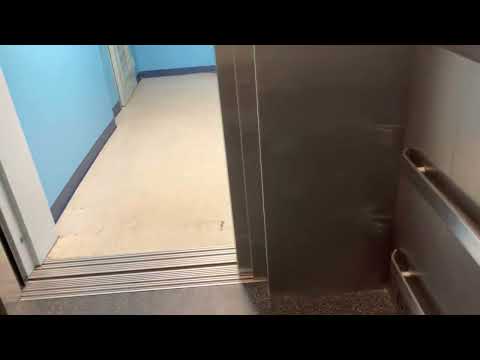 MODDED!! Still EPIC MOTOR!! Montgomery/KONE Hydraulic Service Elevator at the Swan & Dolphin Resort