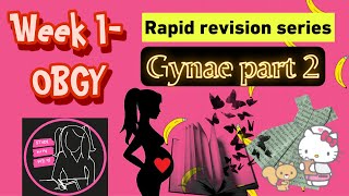 Rapid Revision || Gynaecology Part 2